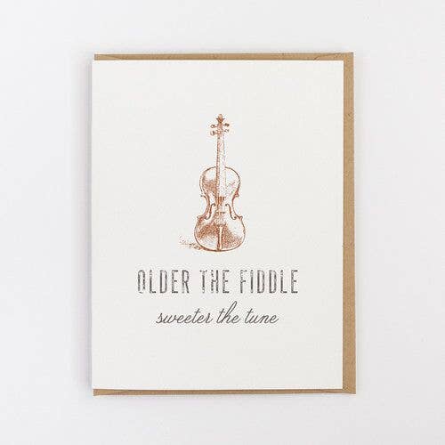 Older The Fiddler Birthday Greet