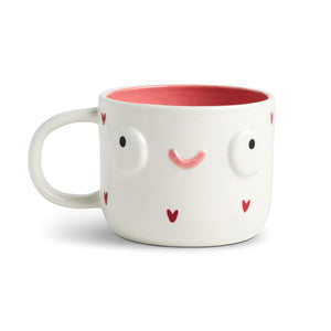 Hazel Hearts Mug - 14oz