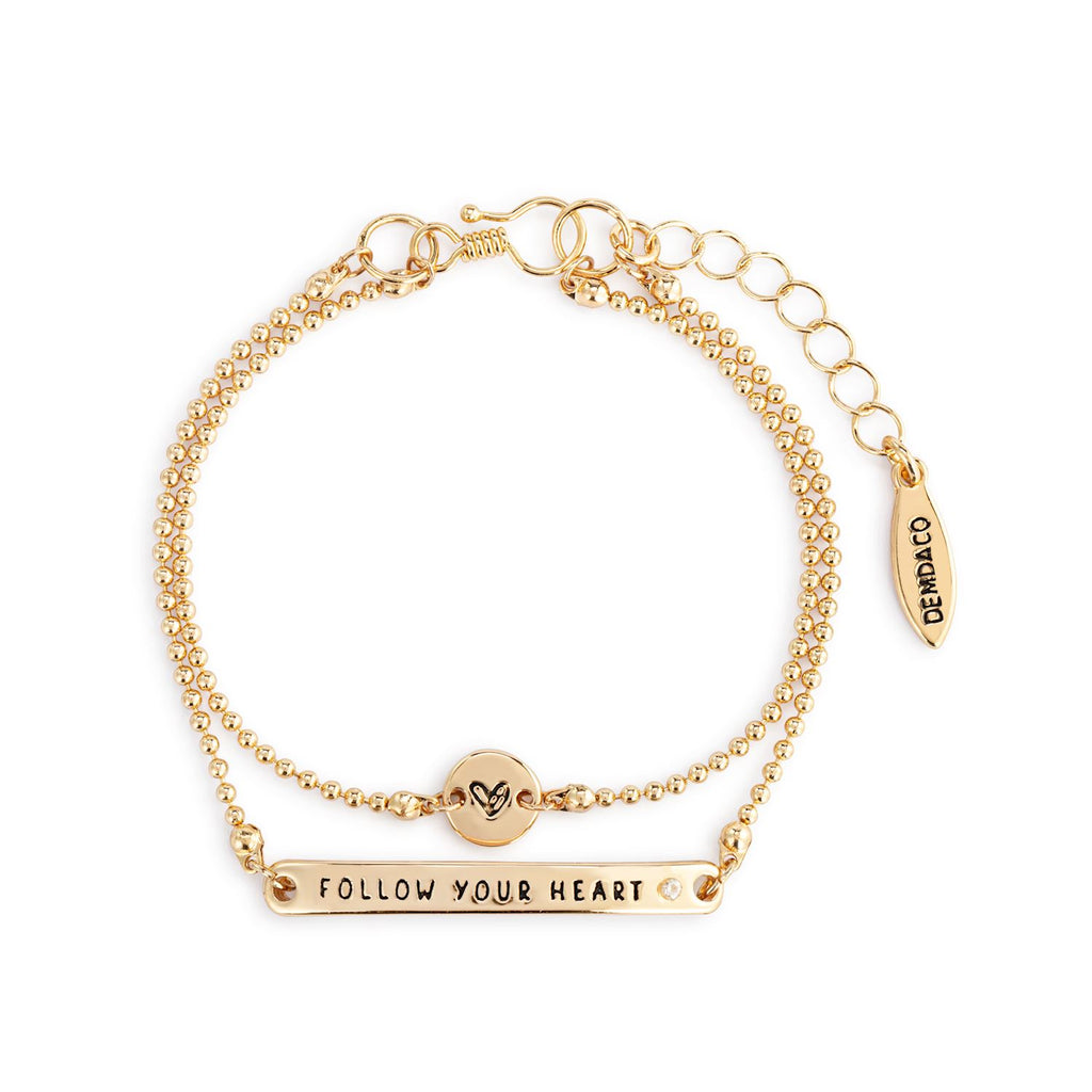 WTP Layered Bracelet-Follow Your Heart