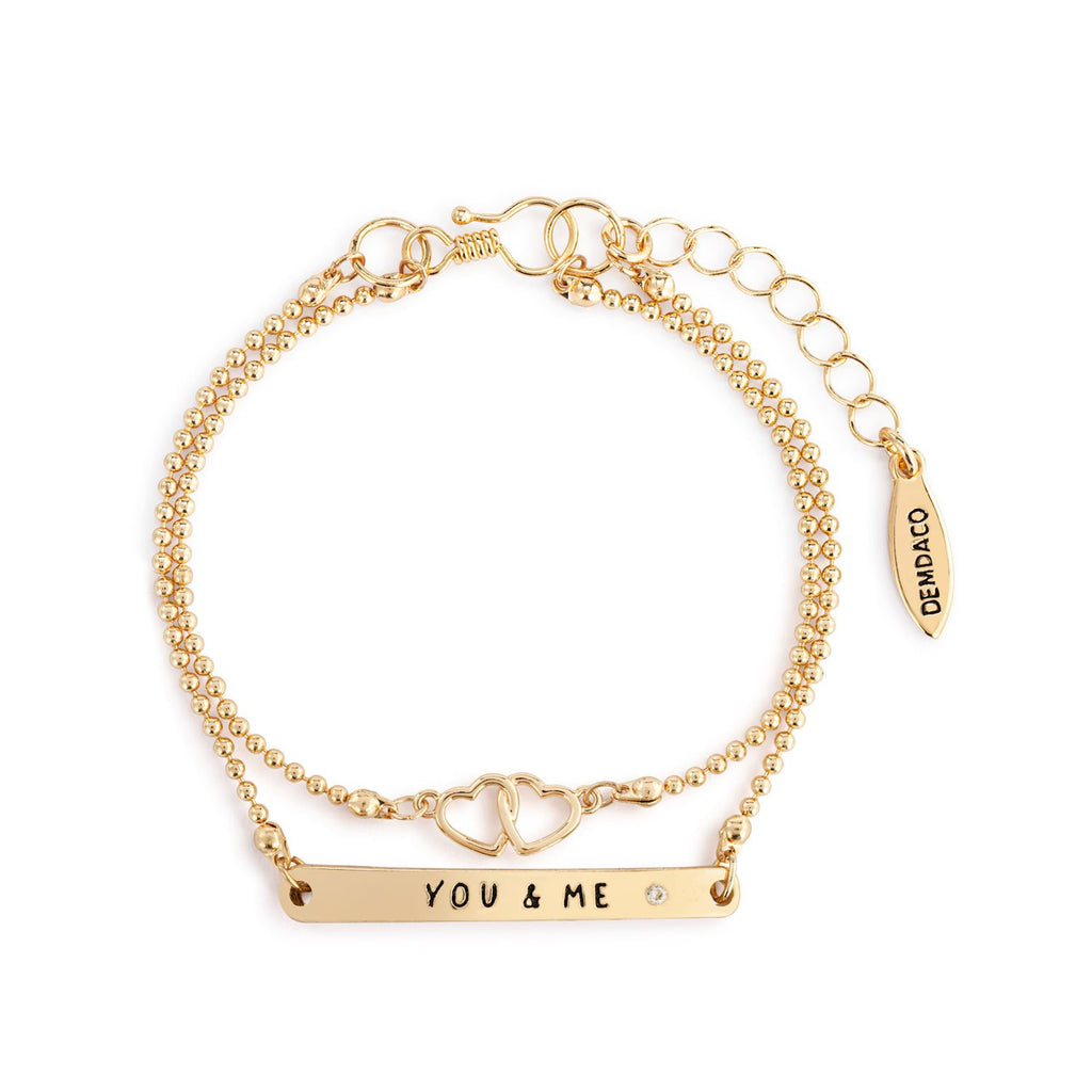 WTP Layered  Bracelet-You & Me