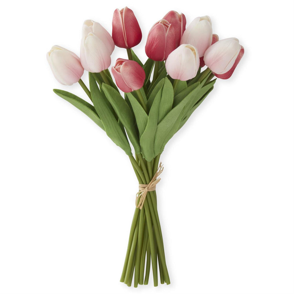 13" Pink/Rose RT Tulips