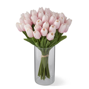 13" Pink Real Touch Tulip