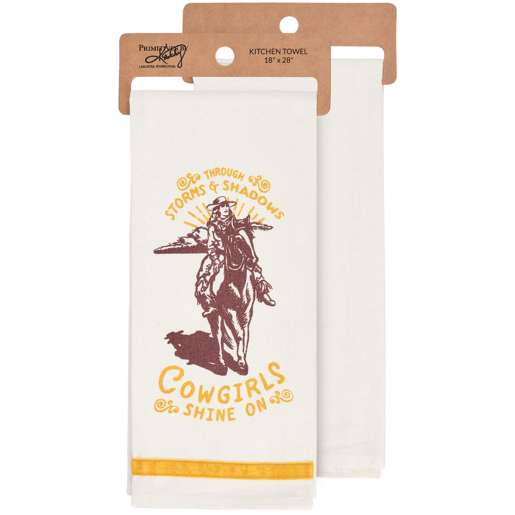 Kitchen Towels-Cowgirls