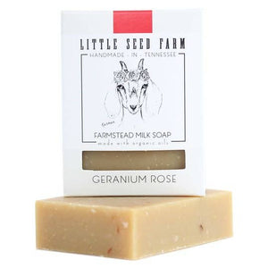 Geranium Rose Bar Soap - Balancing & Cleansing