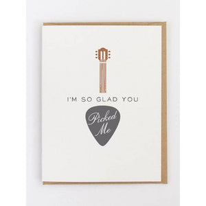 Picked Me Greeting Card