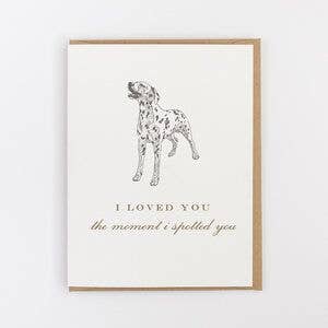Spotted You Greeting Card