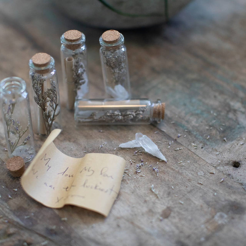 Crystal Wishing Bottles