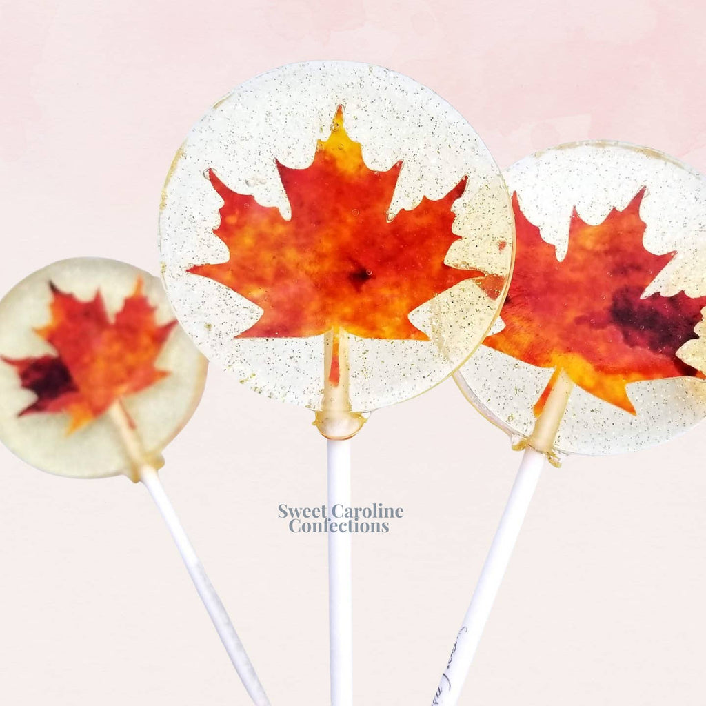 Fall Leaf Lollipop