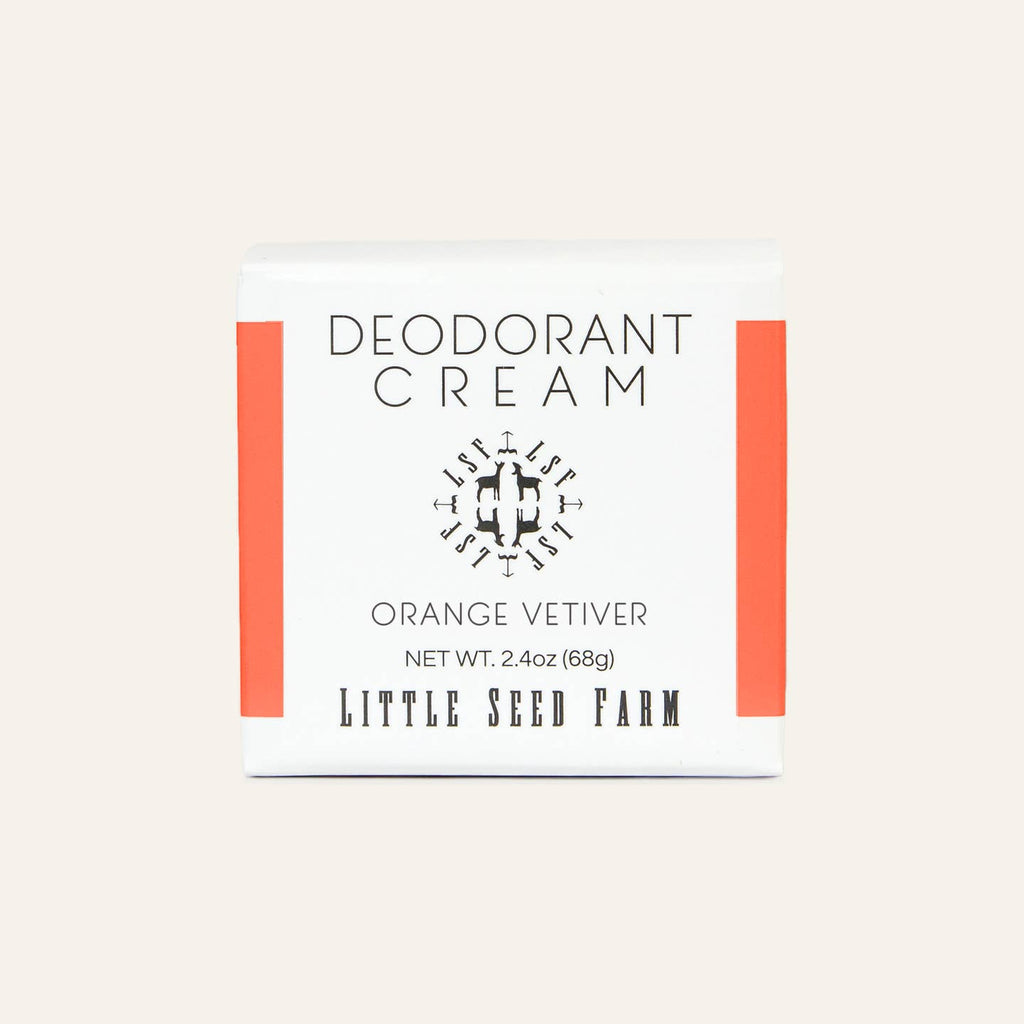 Orange Vetiver Deodorant Cream