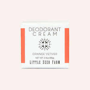 Orange Vetiver Deodorant Cream