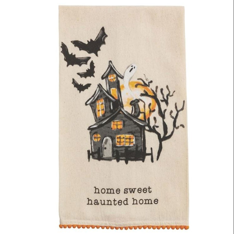 House Halloween Printed Towel