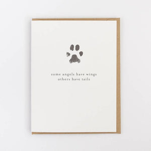 Some Angels Have Wings Greeting Card