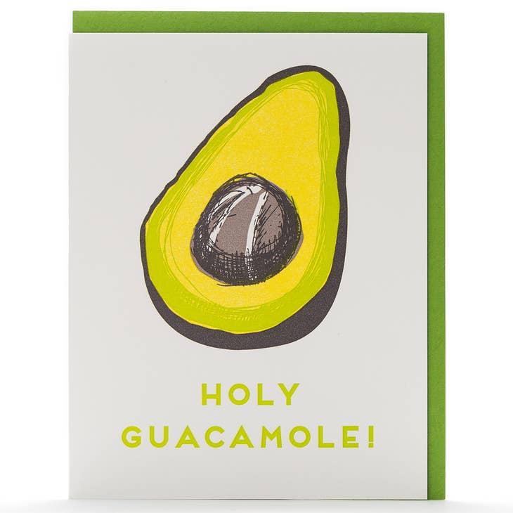 Holy Guacamole Card