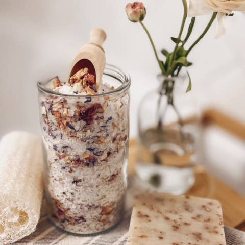 Wildflowers Bath Soak Jar