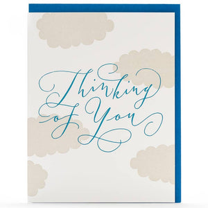 Thinking of You Calligraphy Card