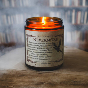 Nevermore-Halloween Candle
