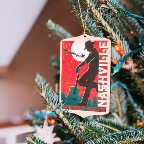 Ornament - Leaning Cowboy