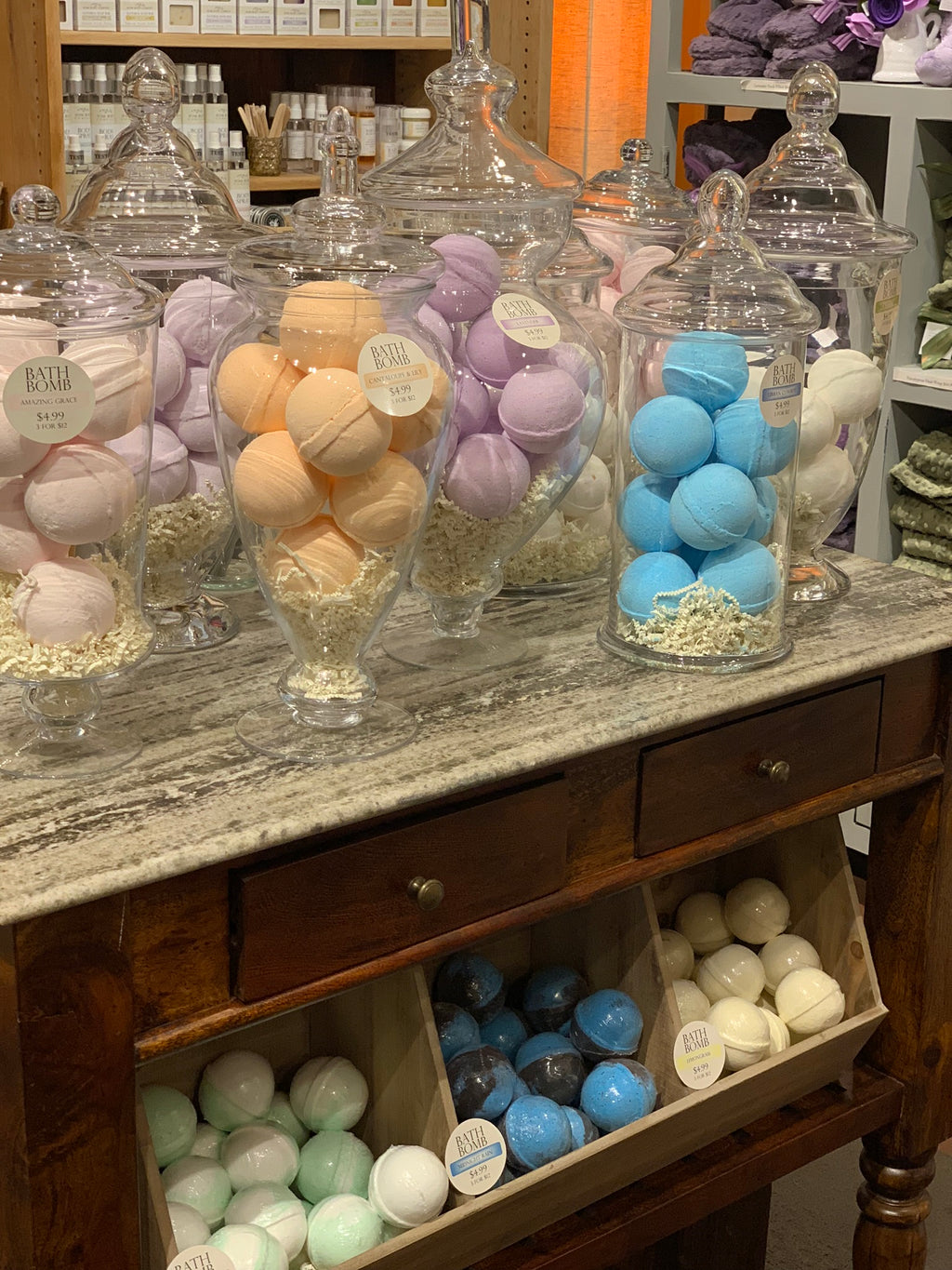 Bath Bomb-Eucalyptus Mint