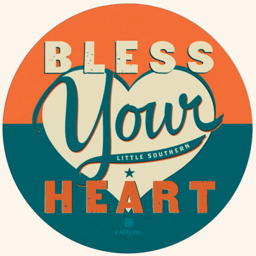 Car Coaster - Bless Your Heart