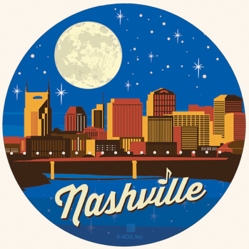 Car Coaster - Blue Sky Stars