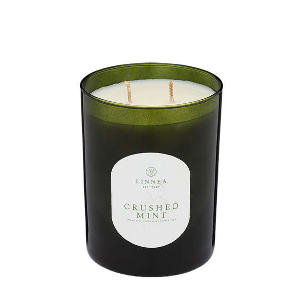Crushed Mint Large 2-wick Candle