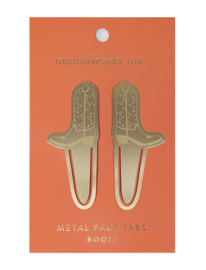 Metal Page Tab - Boots