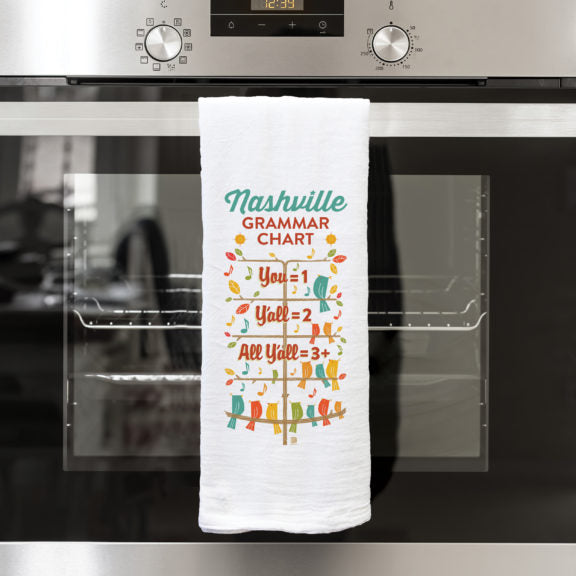 Tea Towel - Nashville Grammar Chart