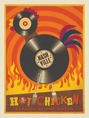 Postcard - Hot Chicken Records