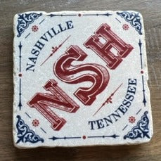 Nashville 3D Coaster Image A