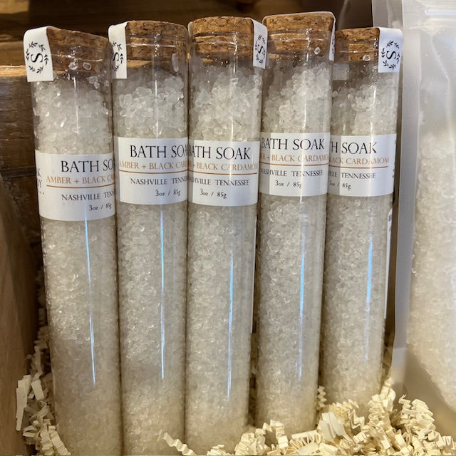 Amber + Black Cardamom Bath Soak