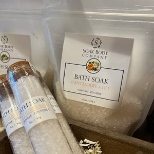 Cantaloupe + Lily Bath Soak