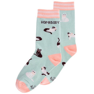 Socks-Cat Homebody