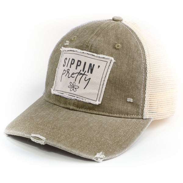 Sippin' Pretty Trucker Hat
