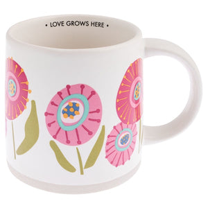 Love Grows Here Shelly Mug