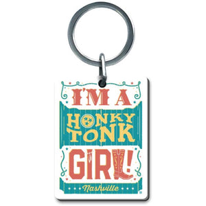 Keyring-I'm A Honky Tonk Girl