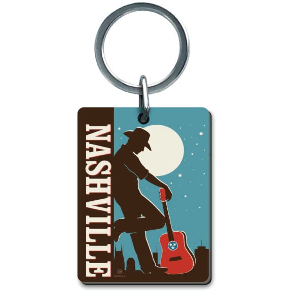 Keyring-Leaning Cowboy