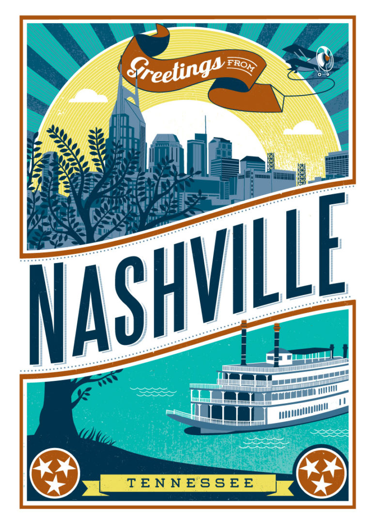 Magnet - Greetings From Nashville