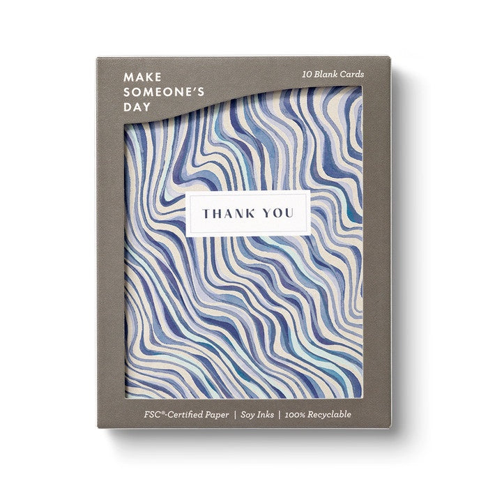 Rippling Waves Note Card Set - MSD