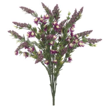 24" heather/Wildflower Mix-Purpl