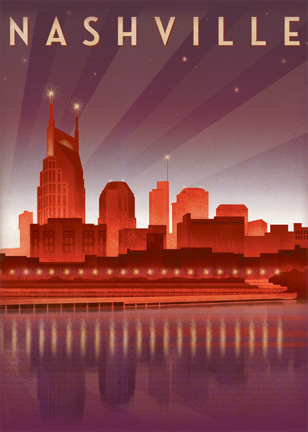 Magnet - Skyline At Night