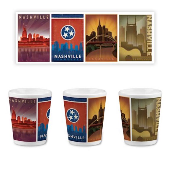 Shot Glass - Skylines