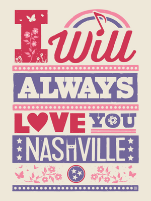 Postcard - I Will Always Love You Nashville