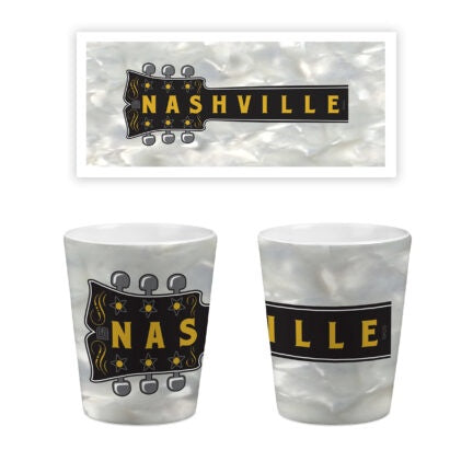 Shot Glass - Guitar Headstock