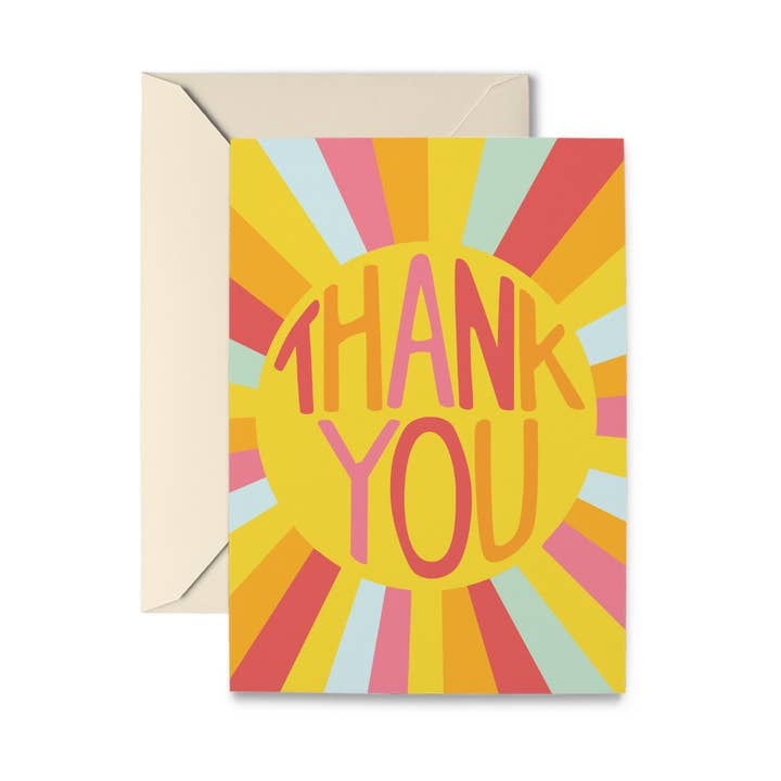 Thank You Sunshine Greeting Card