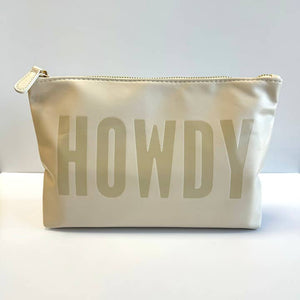 Howdy Catch All Pouch