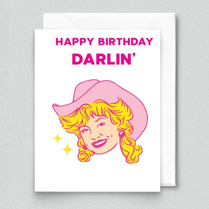 Dolly Parton Happy Bday Card