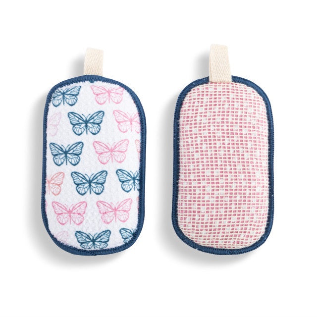 Absorbent Sponges Set/2-Butterflies