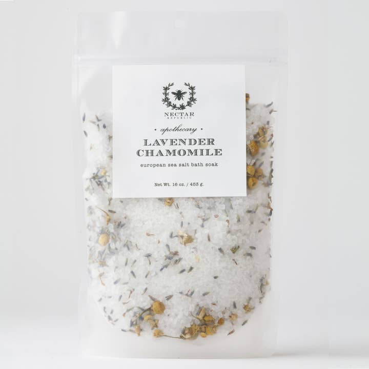 Lavender Chamomile Bath Soak Pouch