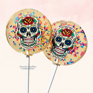 Dia de Los Muertos Lollipop