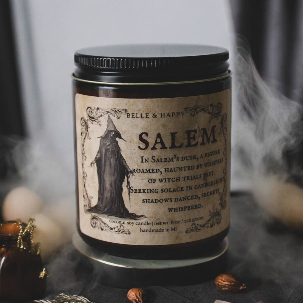 Salem-Halloween Candle